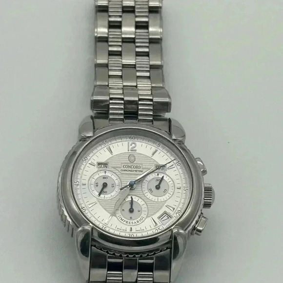 Concord Impresario Chronograph Chronometer Collectors Item Automatic - Picture 5 of 16